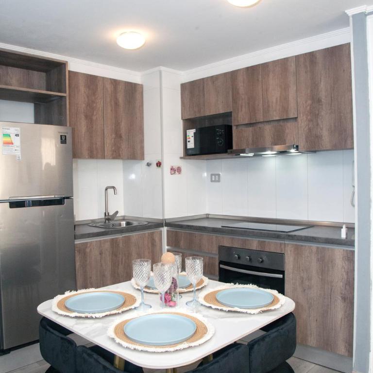 Departamento para familias, comodo y centrico en Santiago de Chile - Apartamento de 1 dormitorio - 4