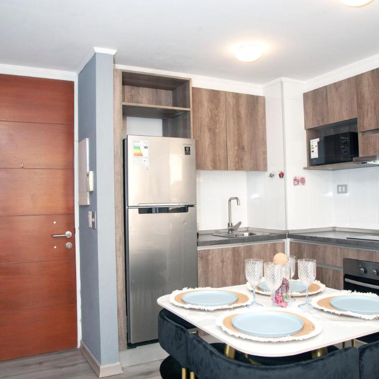 Departamento para familias, comodo y centrico en Santiago de Chile - Apartamento de 1 dormitorio - 7