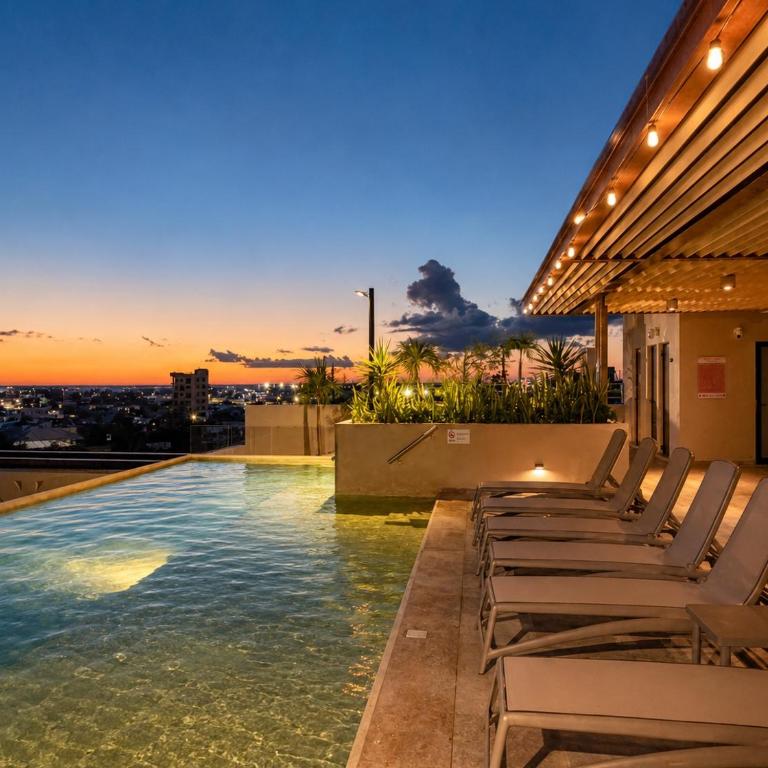 'Syrena Luxury Caribbean' Heart of Playa del Carmen - Fast Wi-fi - Sea Views - One-Bedroom Apartment - 20