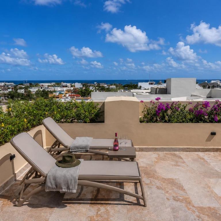 'Syrena Luxury Caribbean' Heart of Playa del Carmen - Fast Wi-fi - Sea Views - One-Bedroom Apartment - 3