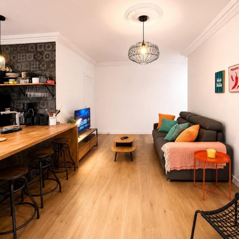 PORT DE NICE - 2 Pièces avec JARDIN - 4 Personnes - Appartement 1 Chambre - Vue sur Jardin - 21
