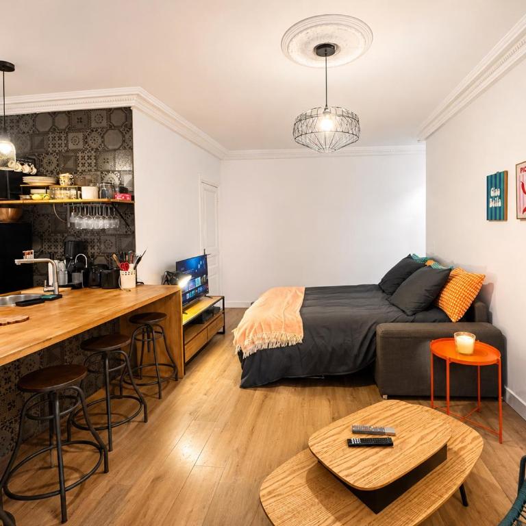 PORT DE NICE - 2 Pièces avec JARDIN - 4 Personnes - Appartement 1 Chambre - Vue sur Jardin - 12
