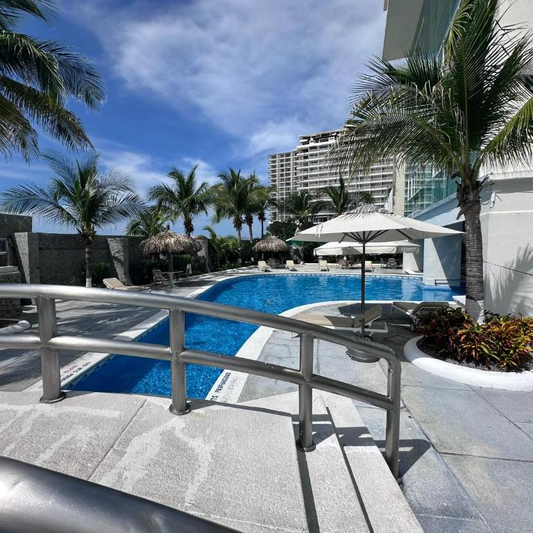 Acapulco, Departamento sobre playa y costera - Apartamento de 1 dormitorio con vistas al mar - 34