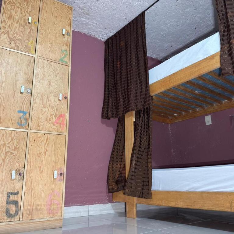 Hostal el Alebrije - Cama en habitación compartida con 4 camas - 1