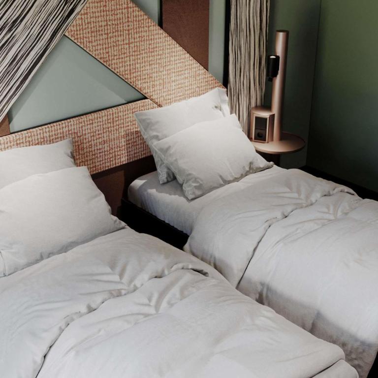TRIBE Strasbourg Centre Gare - TRIBE Essential Twin Room with Two Single Beds - 6