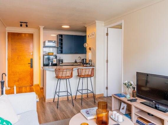 Vista Santiago, Estadio Nacional, Metro Ñuble, 3 huéspedes - Apartamento de 2 dormitorios - 55