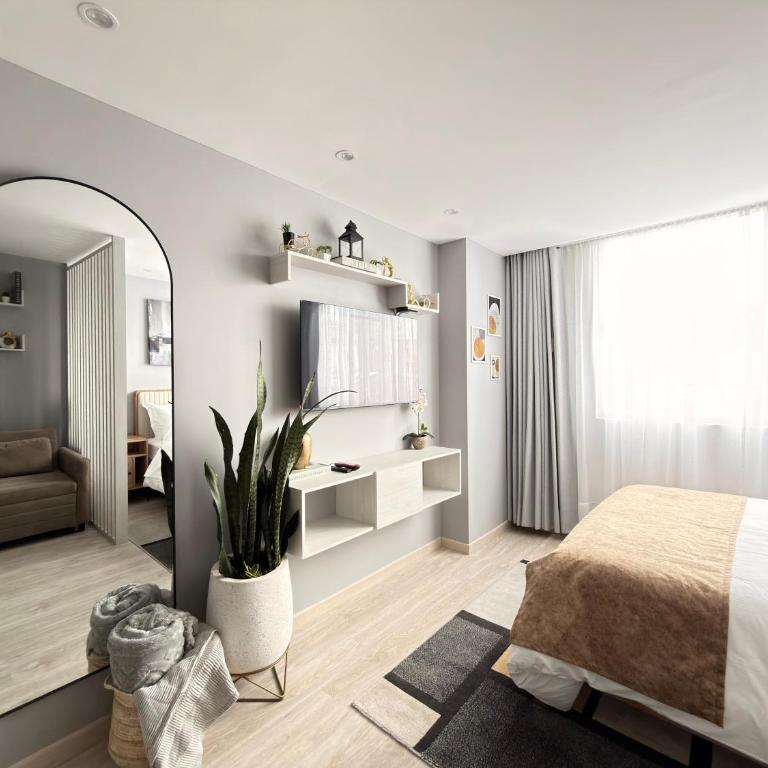 Modern Loft Bogotá Zona Tranquila y Central - Apartamento de 1 dormitorio - 1
