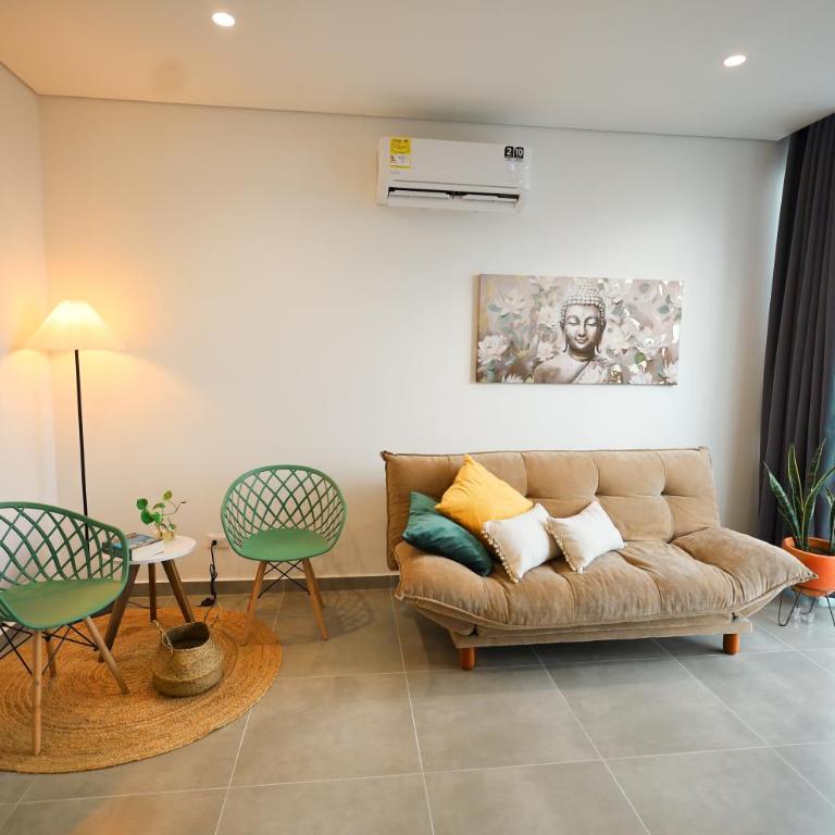 A 100 metros de la playa Terraza con Piscina Infinita y vista al mar - Apartamento de 2 dormitorios - 70