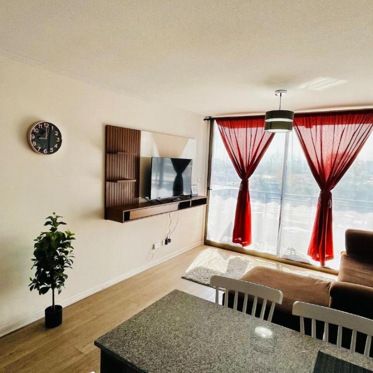 Departamento en Ñuñoa 2D-1B Estadio Nacional y Metro cerca - Apartamento de 2 dormitorios - 2