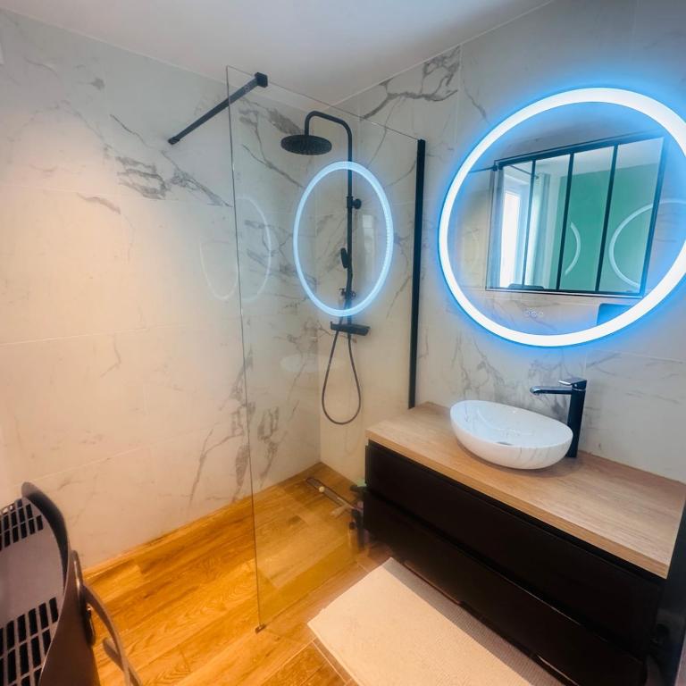 Nice, collines, Château de Crémat, villa, jacuzzi - Appartement 2 Chambres - 16