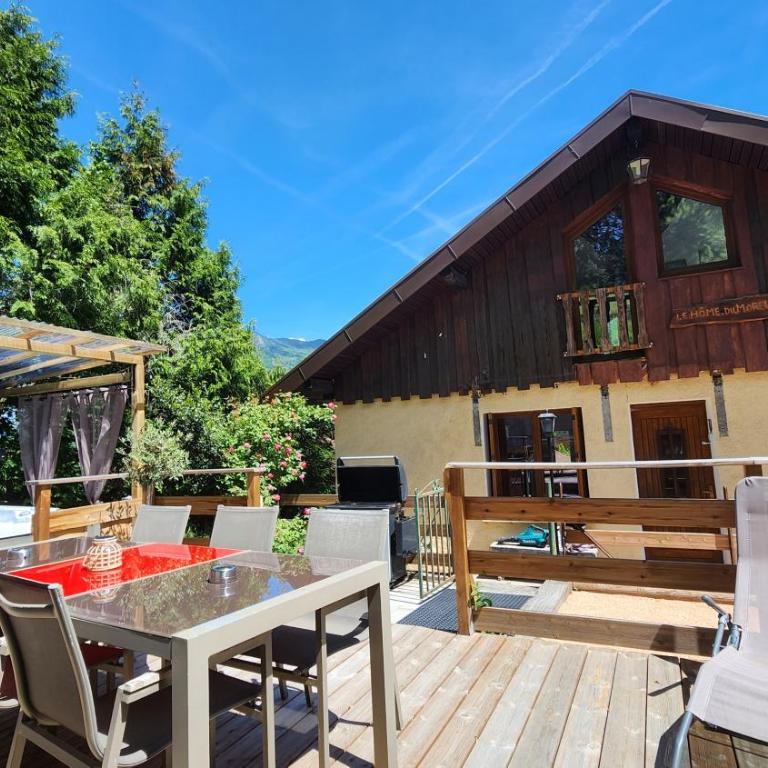 chalet cosy, jacuzzi privé, calme, idéal moto rando vélo - Maison 2 Chambres - 10