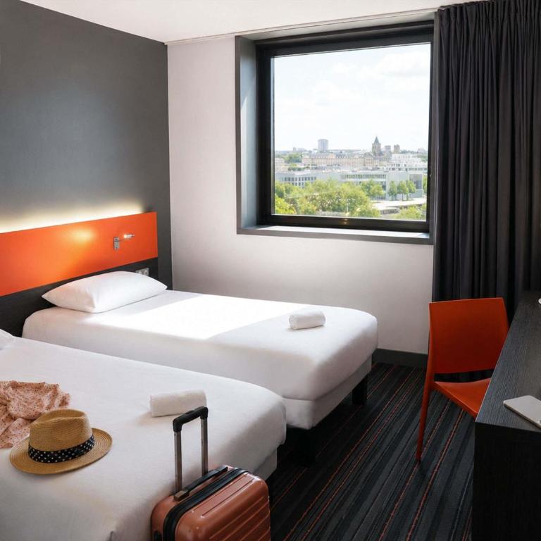 ibis Styles Caen centre gare - Chambre Lits Jumeaux Standard - 1