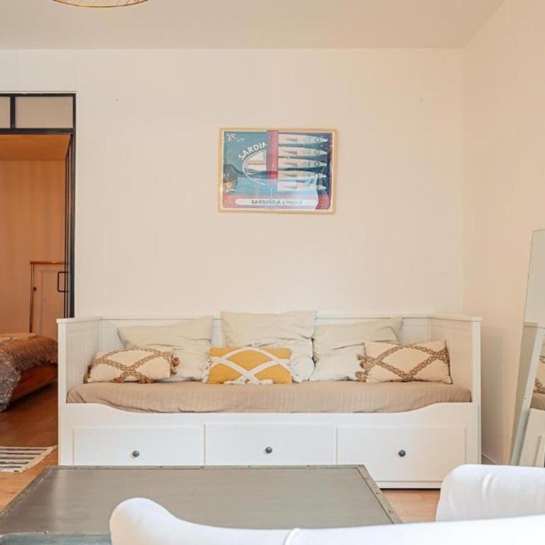 T2 calme et lumineux , Hypercentre Rennes - Apartment mit 1 Schlafzimmer - 11