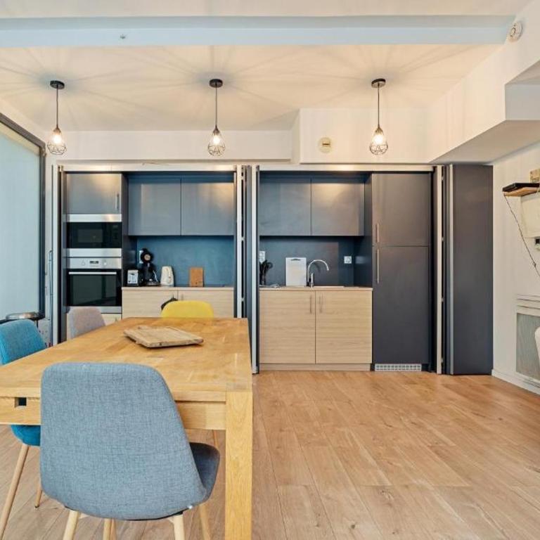 T2 calme et lumineux , Hypercentre Rennes - Apartment mit 1 Schlafzimmer - 12