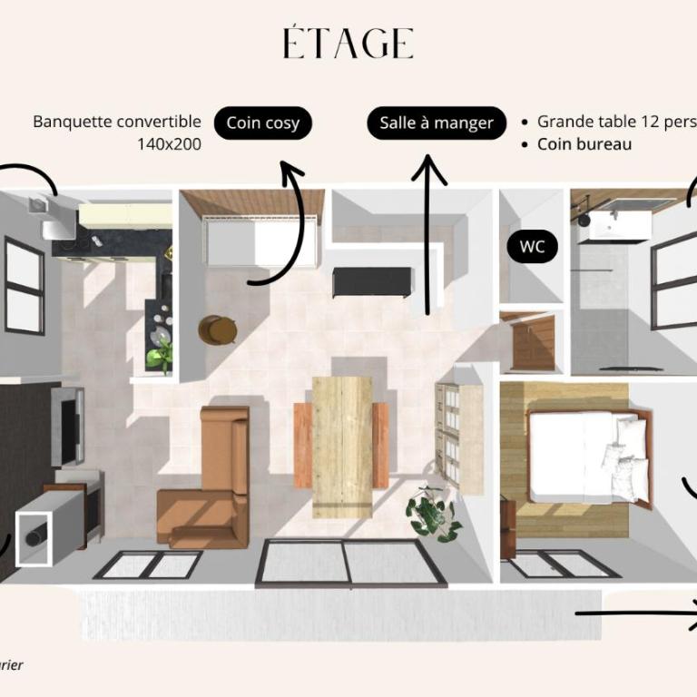 Havre de paix face au lac - Jardin, bain nordique & BBQ - Maison 2 Chambres - 41