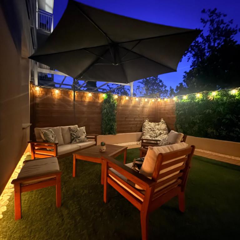 Le Cosy-appartement 4 pers, climatisé, grand terrasse plein sud, parking privatif - Apartment mit 1 Schlafzimmer - 6