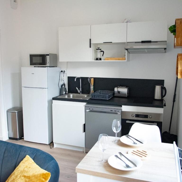 Appartement cosy près de la gare - Appartement 1 Chambre - 25