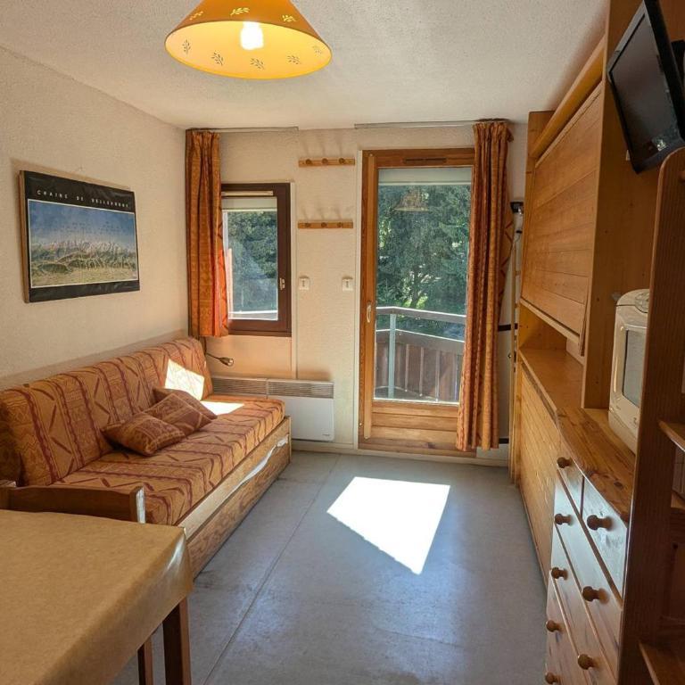 Studio pour 3 pers, au pied des pistes, balcon - Appartement 1 Chambre - 1