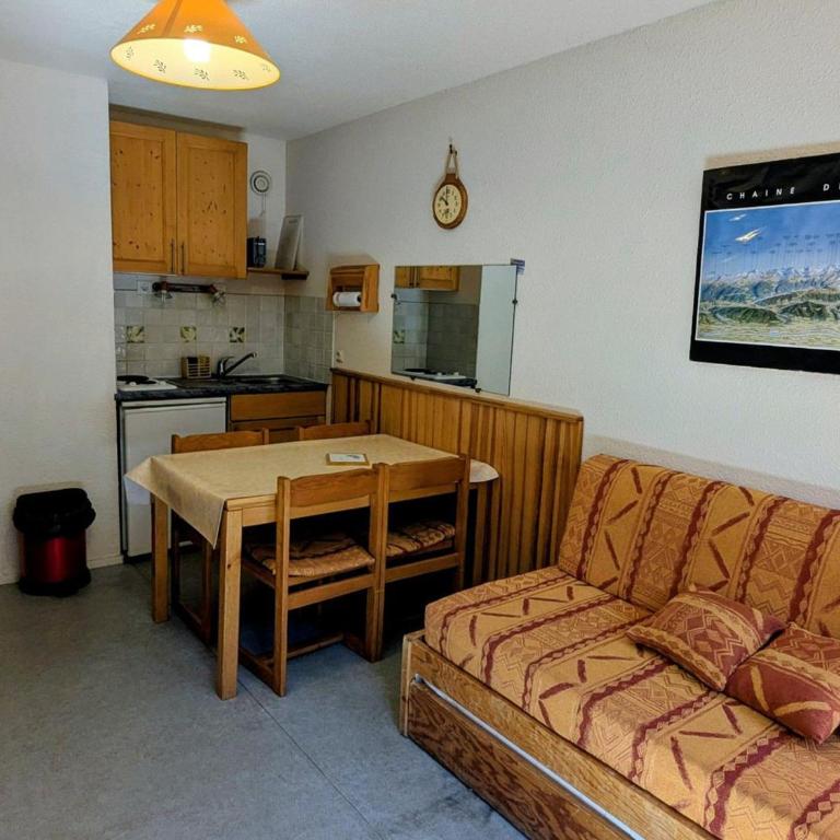 Studio pour 3 pers, au pied des pistes, balcon - Appartement 1 Chambre - 5