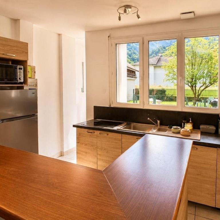Appartement à la montagne, jardin, parking, linge de maison - Appartement 1 Chambre - Vue sur Jardin - 23