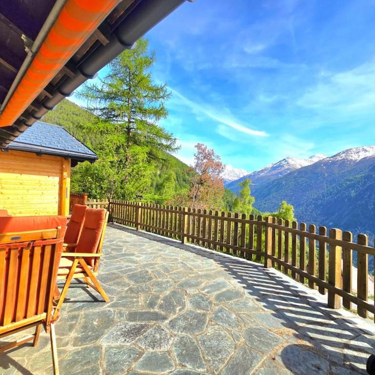 Chalet Chouc per le avec terrasses et vue - Chalet - 4