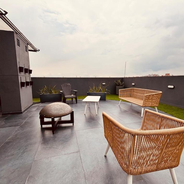 USA Embassy Corferias Malls Security 10 minutes to Connecta - Apartamento de 1 dormitorio - 5