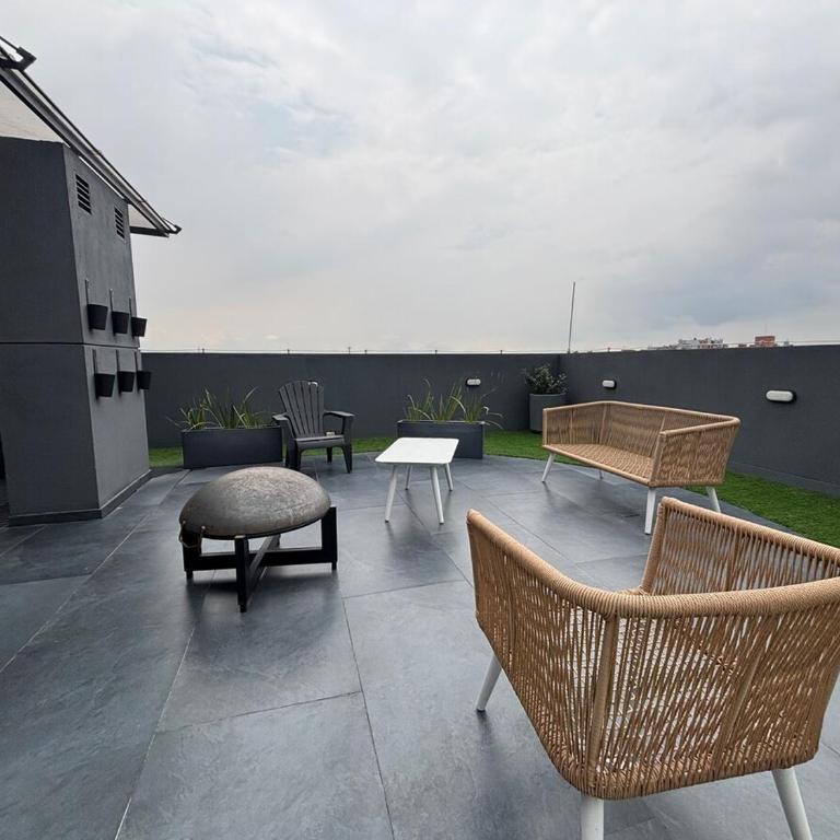 USA Embassy Corferias Malls Security 10 minutes to Connecta - Apartamento de 1 dormitorio - 10