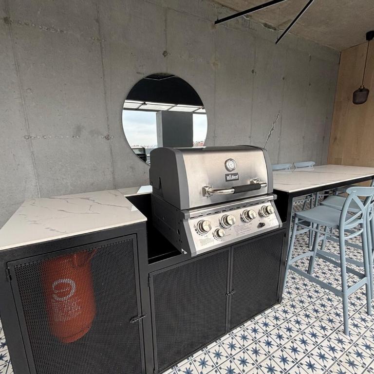 USA Embassy Corferias Malls Security 10 minutes to Connecta - Apartamento de 1 dormitorio - 43