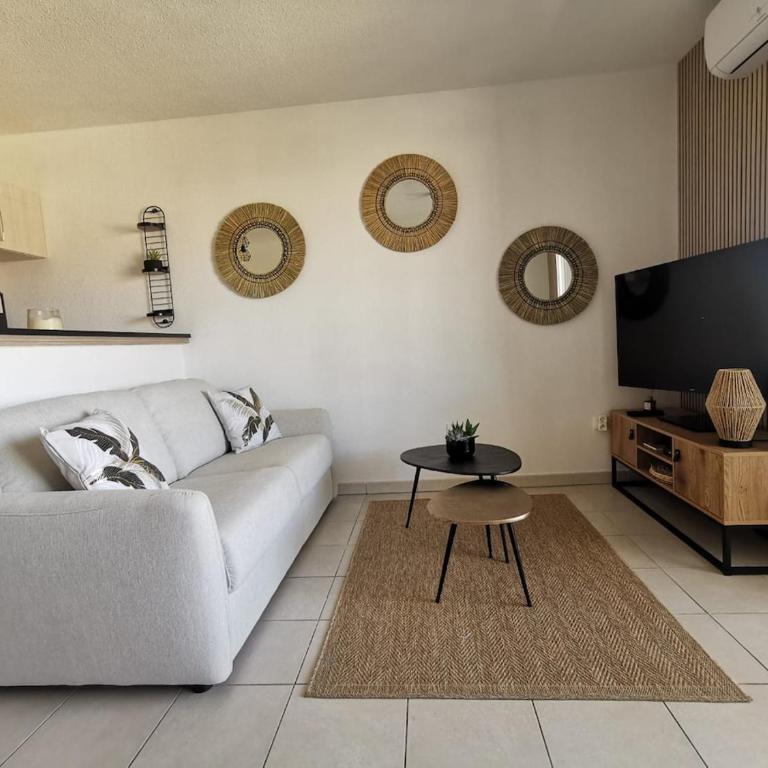 Le California - WiFi - Clim - Proche Mer - Terrasse - Apartamento de 1 dormitorio - 1