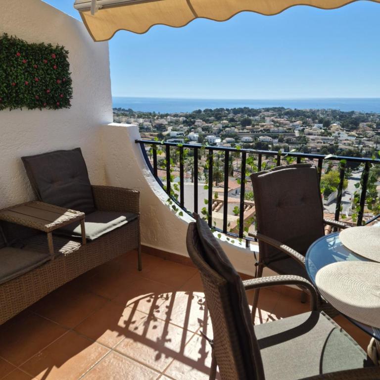 Casa Alba Calpe - met panoramisch zeezicht & garage! - Apartamento de 1 dormitorio - 9