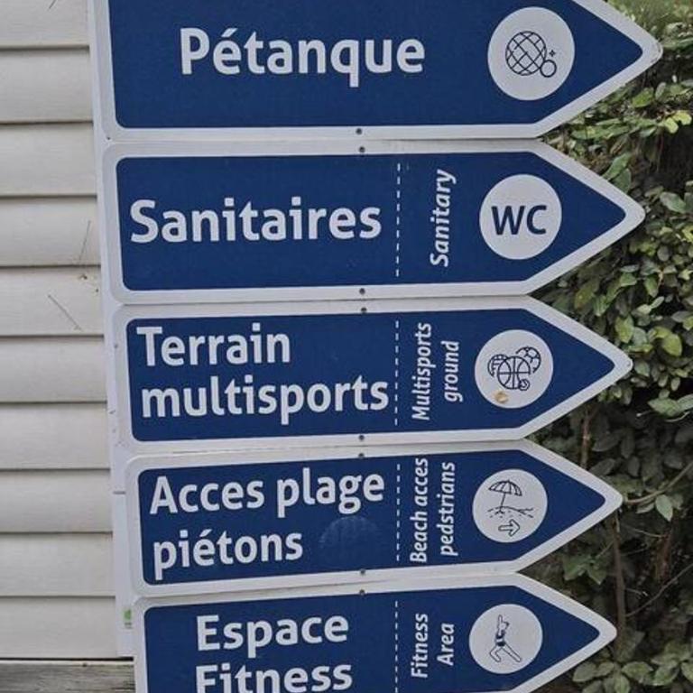 Camping 4 étoiles mobil-home confort 3 chambres - Apartment mit 3 Schlafzimmern - 55