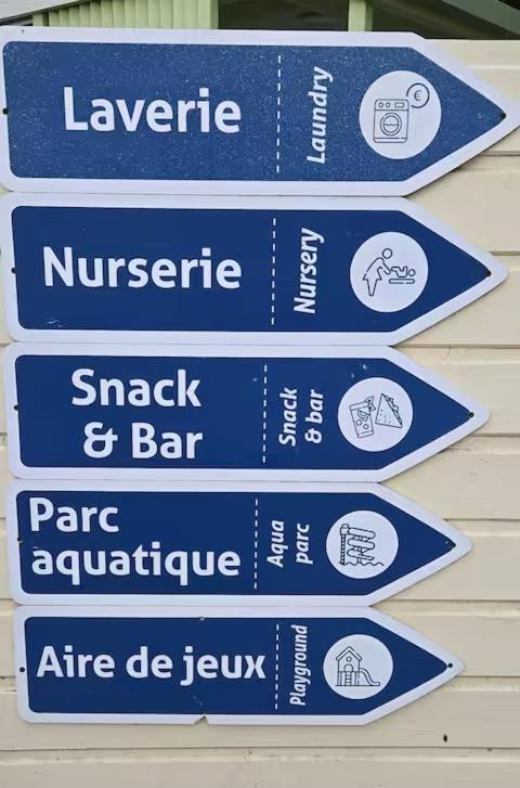 Camping 4 étoiles mobil-home confort 3 chambres - Apartment mit 3 Schlafzimmern - 53