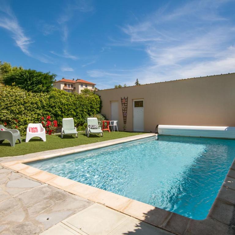 Le nid des ailes piscine jardin parking centre-ville - Villa avec Piscine Privée - 40