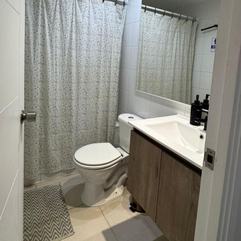 Acogedor departamento full equipado en El Tabo,5 min del mar - Apartamento de 2 dormitorios - 6