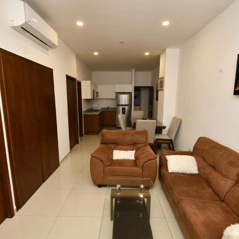 Bonito departamento con vista al mar Torre Ferrara - Two-Bedroom Apartment - 6