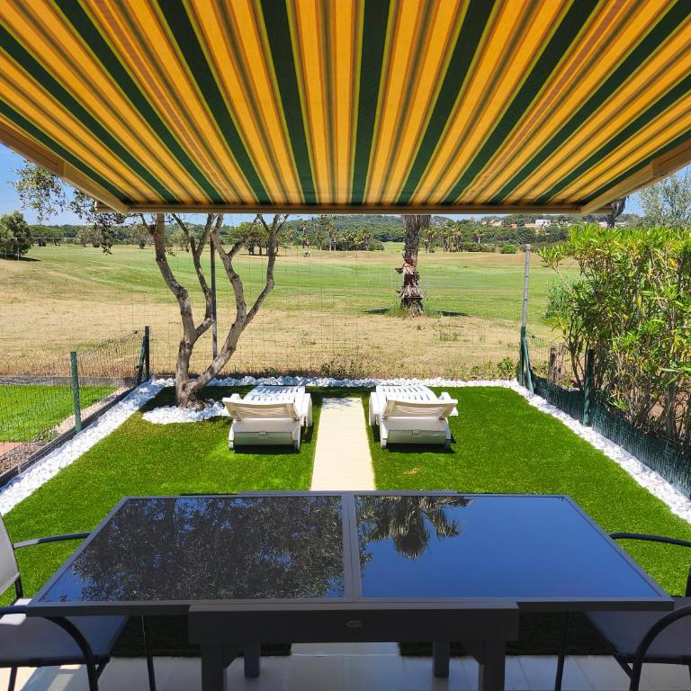 Villa calme vue golf, clim, piscine, plage à pied - Casa con 2 Camere da Letto - 6