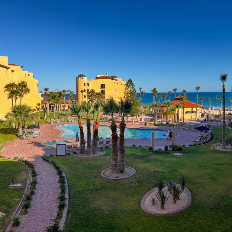 Sandy Beach Princesa B309 Ocean Front Resort - Two-Bedroom Apartment with Balcony and Sea View - 1
