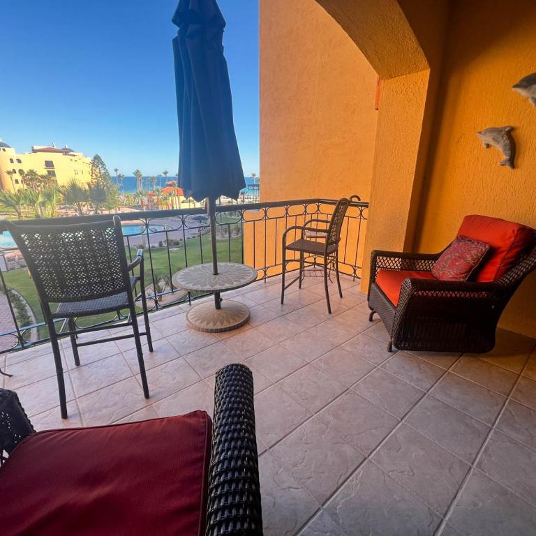 Sandy Beach Princesa B309 Ocean Front Resort - Two-Bedroom Apartment with Balcony and Sea View - 5