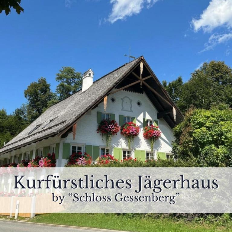 KURFÜRSTLICHES JÄGERHAUS - by "Schloss Gessenberg" - luxurious vacation home with mountain views, suitable for families and friends - Apartment mit 2 Schlafzimmern und Terrasse - 1