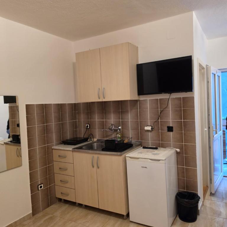 Apartmani Tina - Studio mit Bergblick - 1