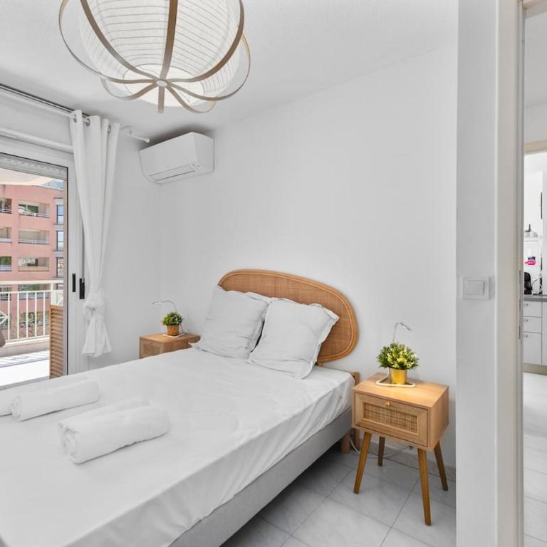 Bel appartement climatisé avec terrasse et piscine - Apartamento de 1 dormitorio con balcón - 17
