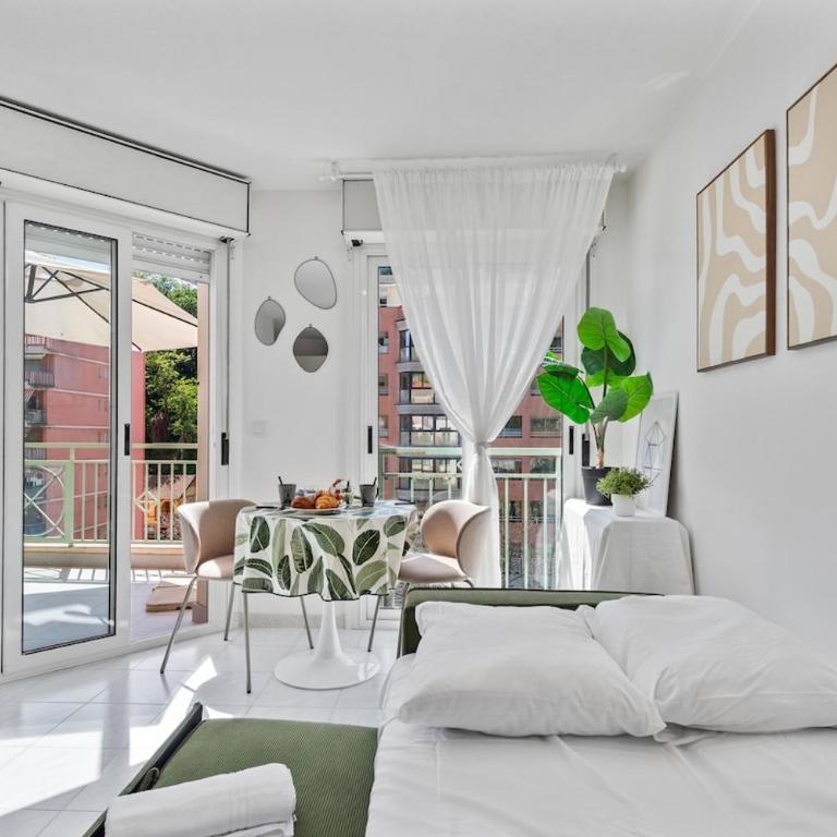 Bel appartement climatisé avec terrasse et piscine - Apartamento de 1 dormitorio con balcón - 25