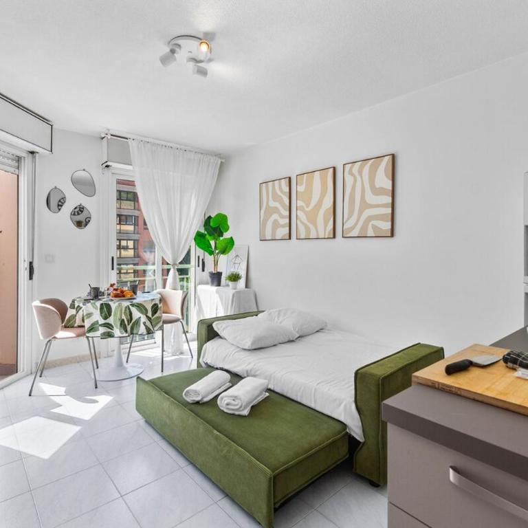 Bel appartement climatisé avec terrasse et piscine - Apartamento de 1 dormitorio con balcón - 27
