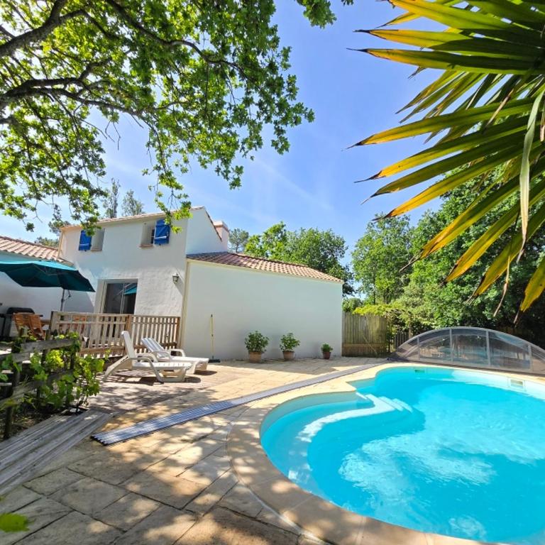 Maison 3* avec piscine privée et Wi-Fi à Saint-Jean-de-Monts - FR-1-777-13 - Ferienhaus - 21