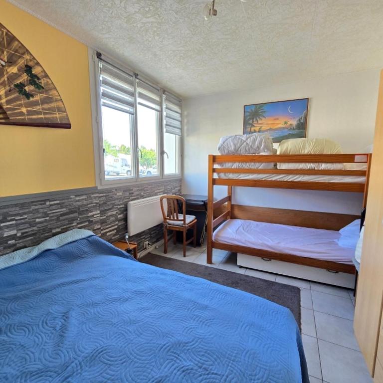 Charmant T2 RDC avec cour, proches commerces et plage, parking et animaux admis - FR-1-777-26 - Apartamento - 5