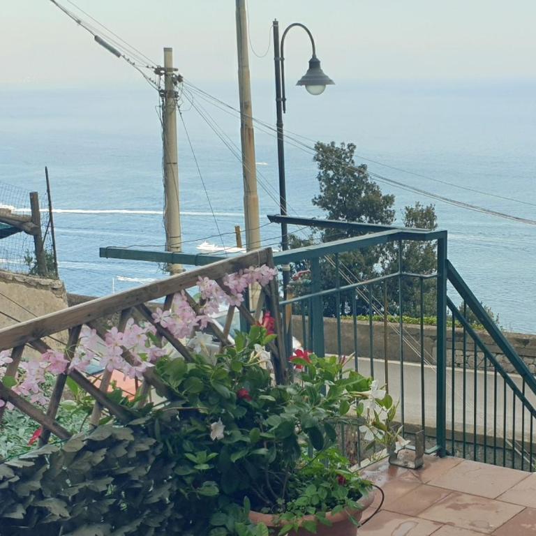 Villa Grace Amalfi seaview - Camera Matrimoniale Deluxe con Vista Mare Laterale - 15