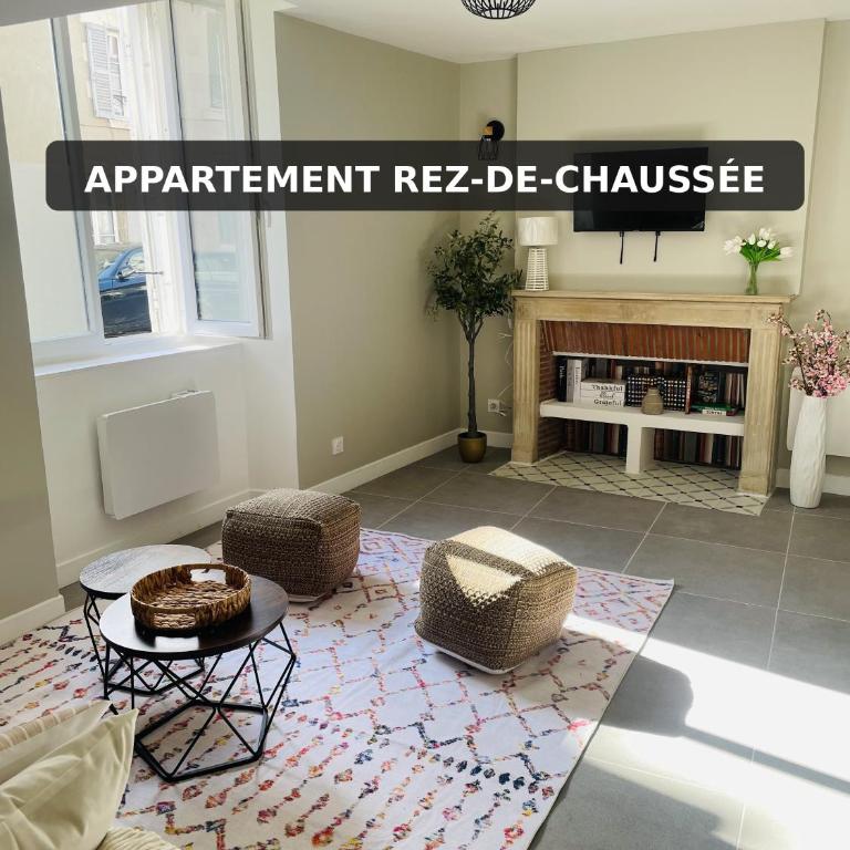 Charmants T2 rénovés - Jardin - Centre ville - Apartamento de 1 dormitorio - 2