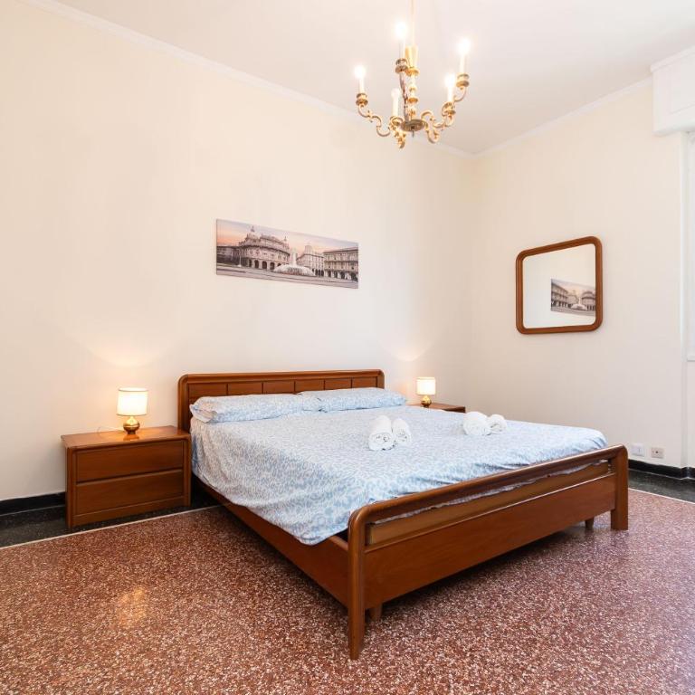 7 min centro città e Stazione Brignole - Appartamento con 1 Camera da Letto - 2