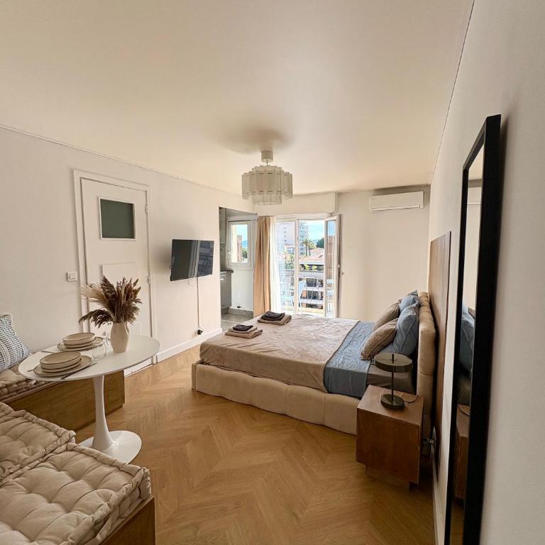 Studio terrasse Cannes, 10min gare, 15min plages - Appartement 1 Chambre - 2