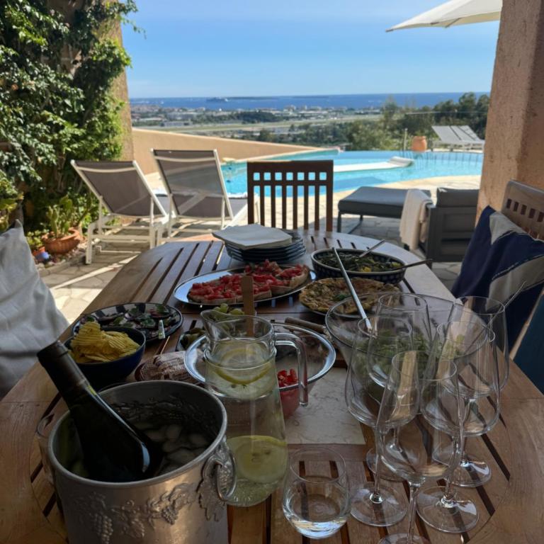 Villa Belvédère Cannes - Panoramique 180 - Villa con Piscina Privata - 13